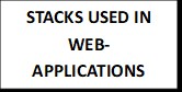 STACKS USED INSIDE WEBSITE DEVELOPMENT