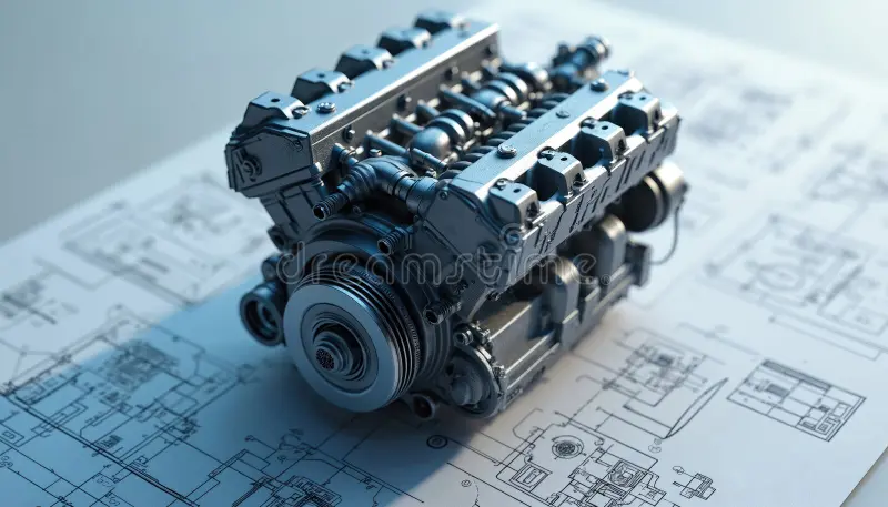Engine Designing and Manufacturing