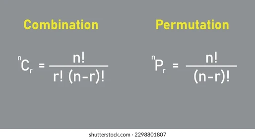 PERMUTATIONS' AND COMBINATIONS'